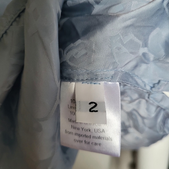 Rachel Comey Capa Puff Shoulder Baby Blue Top - Picture 9 of 11